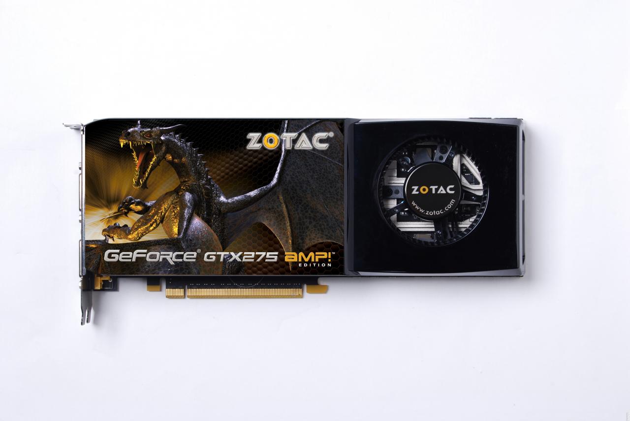 [02/04/2009] Zotac GTX275 AMP! Edition