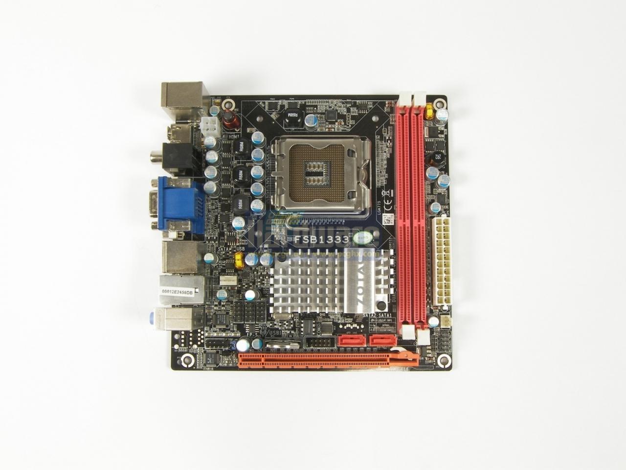 [15/04/2009] Das Zotac Geforce 9300 ITX Wifi bietet viel Leistung für Sockel-775-Prozessoren auf minimalstem Raum.