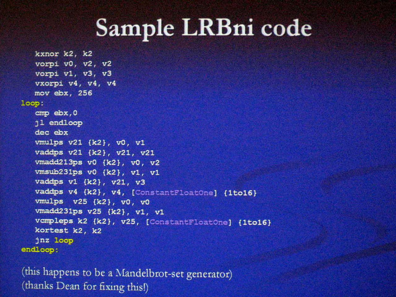 [01/04/2009] Intel Präsentation von der GDC (21)