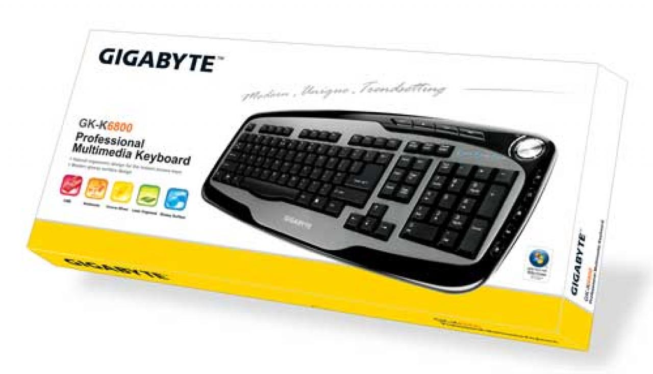 [13/04/2009] Gigabyte GK-K6800 Multimedia Keyboard (6)