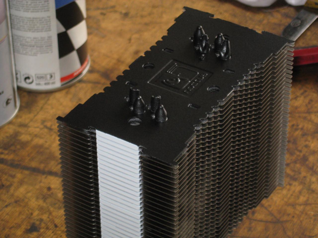 [19/04/2009] Kühler-Mod: Noctua NH-U12P wird lackiert (6)