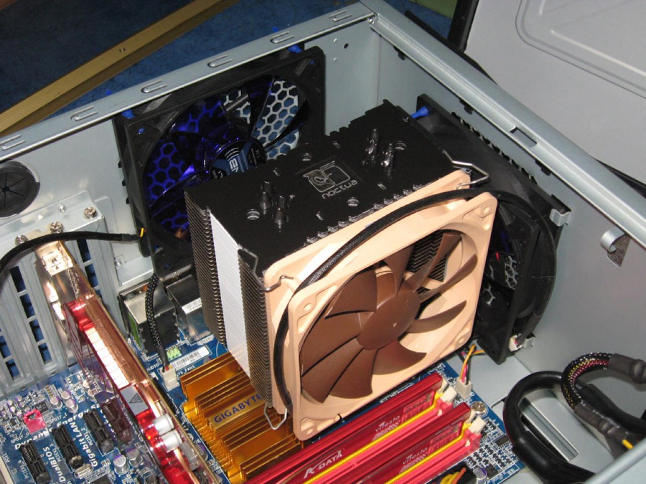 [19/04/2009] Kühler-Mod: Noctua NH-U12P wird lackiert (10)