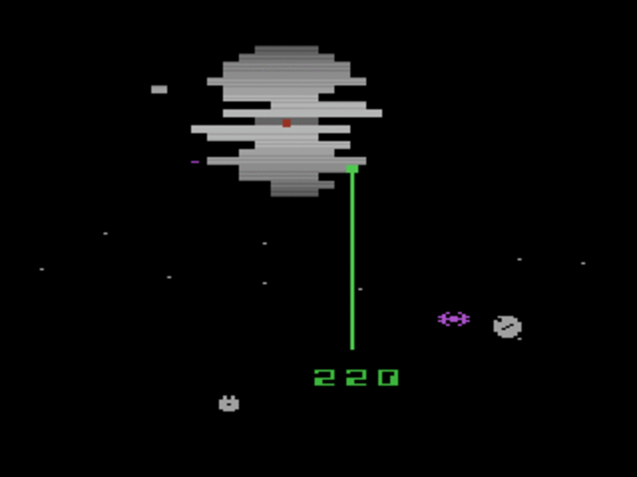 [12/05/2009] 1983: Star Wars: Return of the Jedi - Death Star Battle (Atari 2600, Atari 5200, Atari 8-bit, ZX Spectrum), Parker Brothers