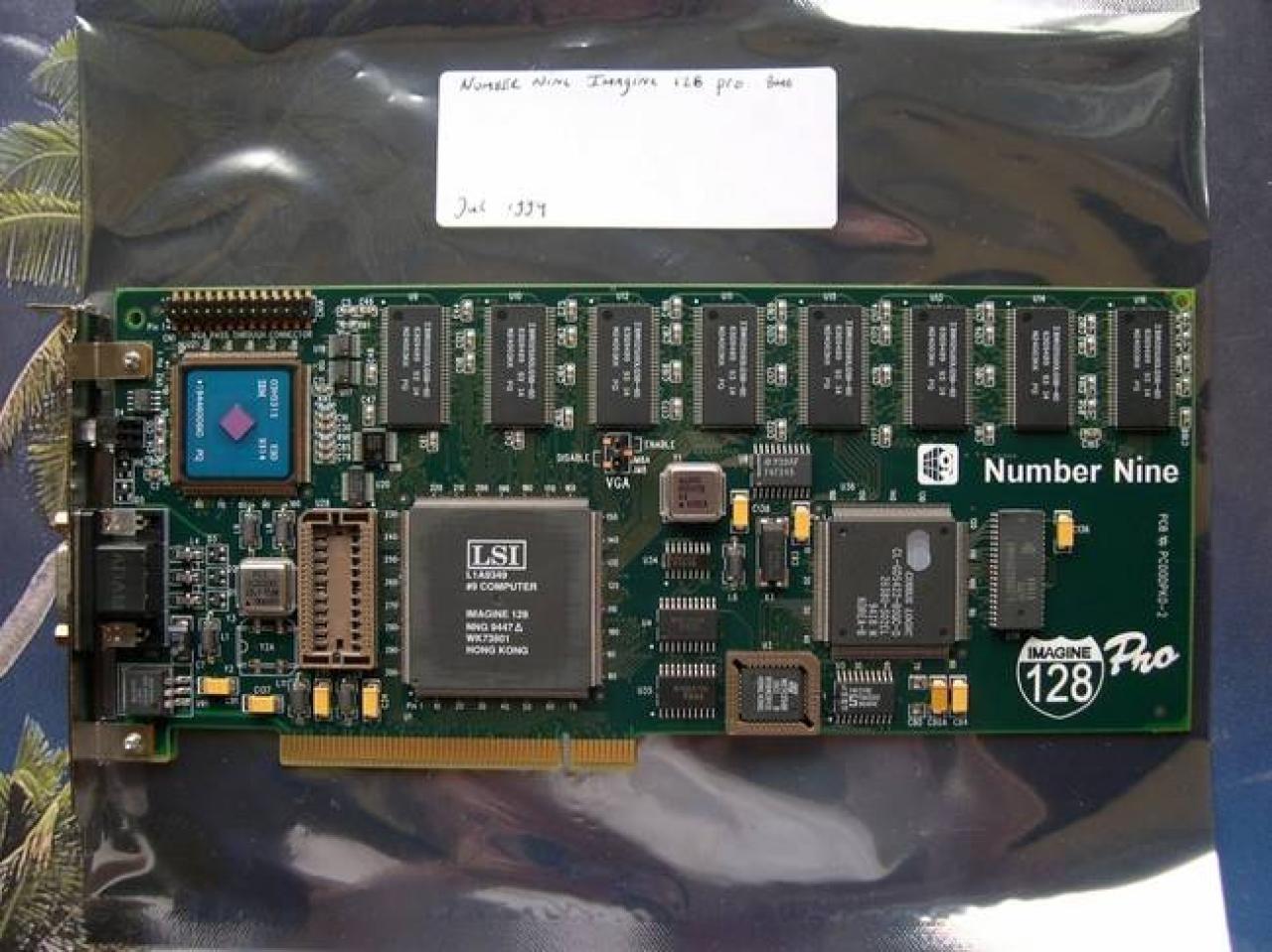[05/05/2009] Number Nine Imagine 128. Eines der seltenen Exemplare aus der Sammlung bei tga3dx.com