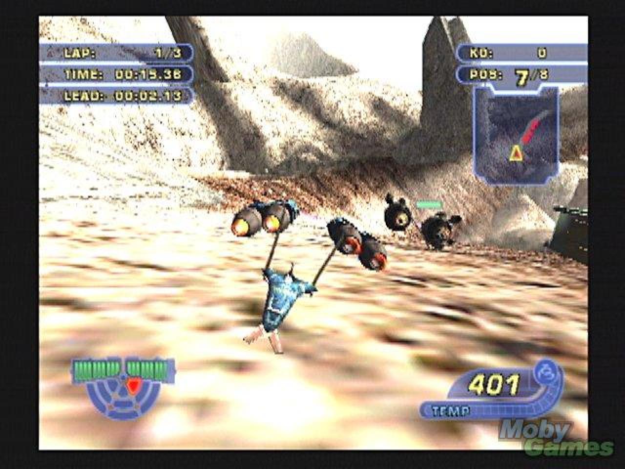 [12/05/2009] 2002: Star Wars: Racer Revenge (Playstation 2), Rainbow Studios