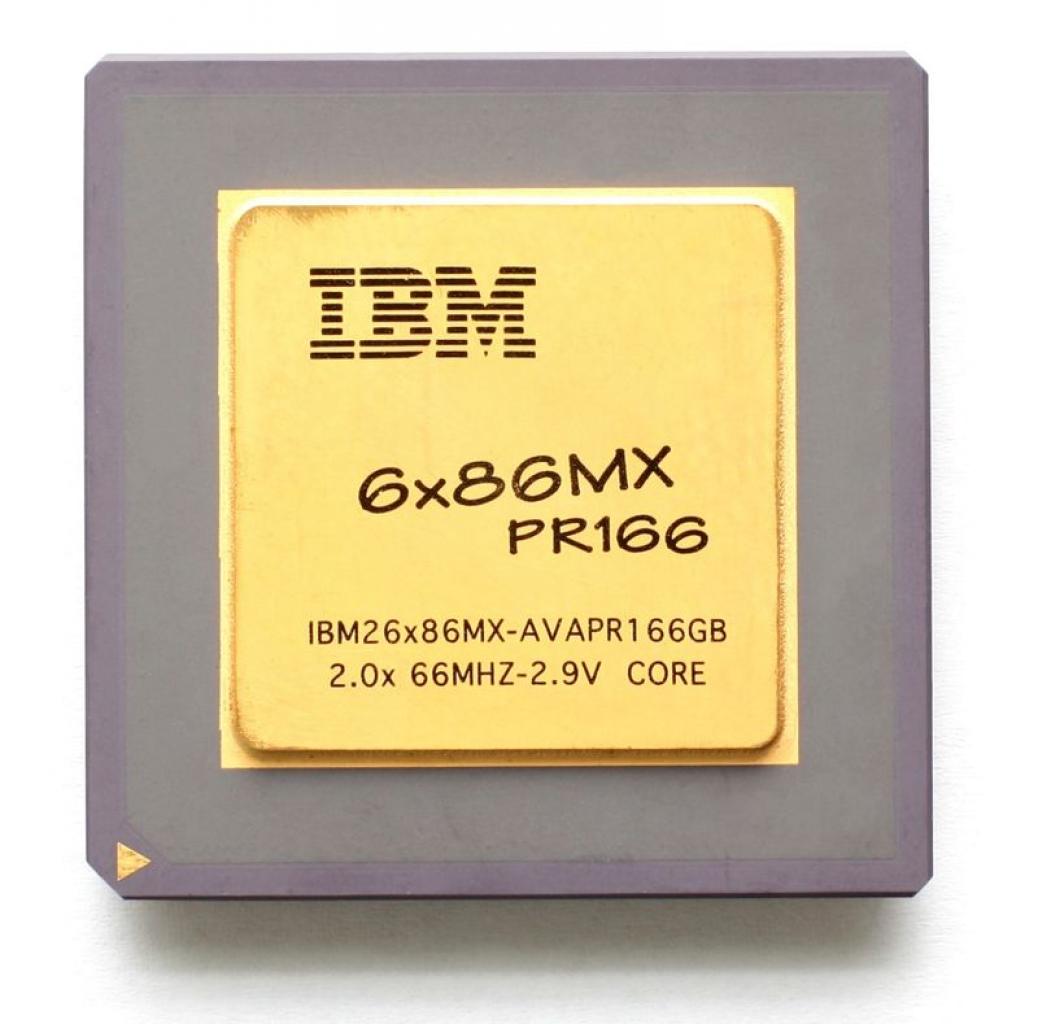 [29/05/2009] Ein 6x86MX aus IBM-Fertigung