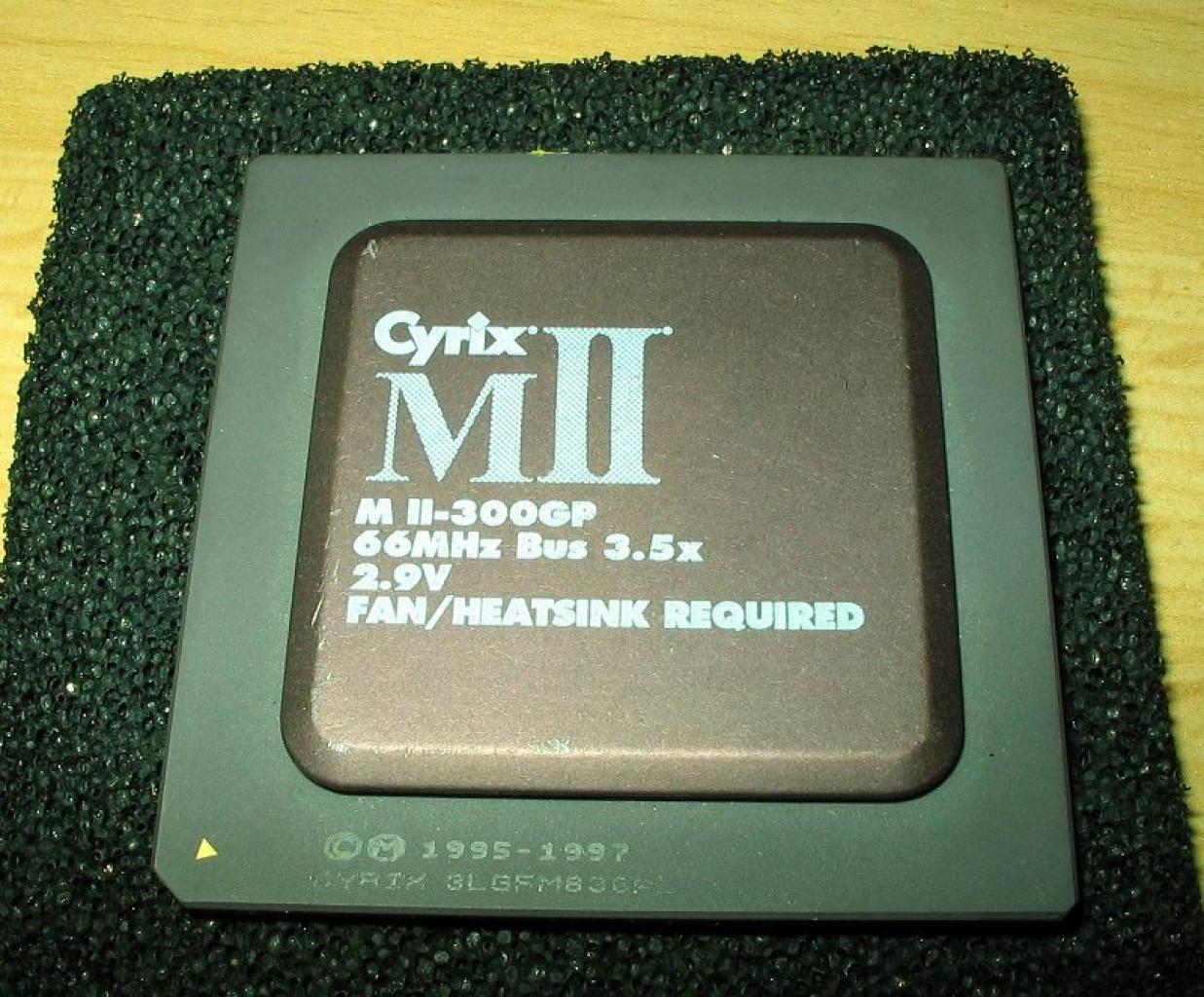 [08/05/2009] Cyrix MII-300GP (66MHz)