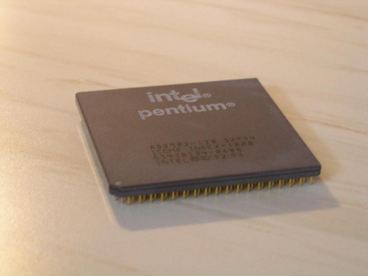 [08/05/2009] Intel Pentium - P54C - 120 MHz