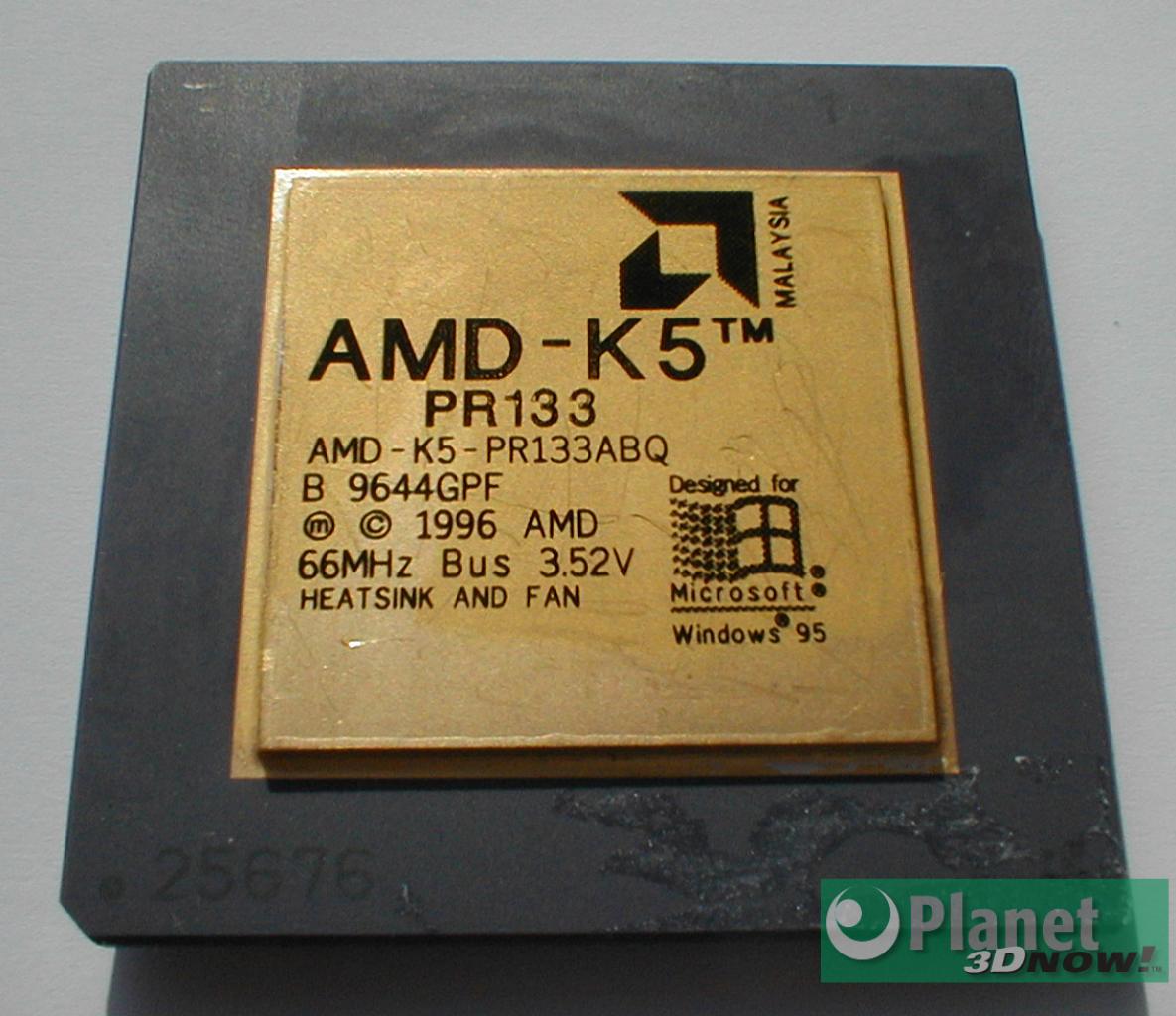 [07/05/2009] AMD K5 PR133 - Oberseite
