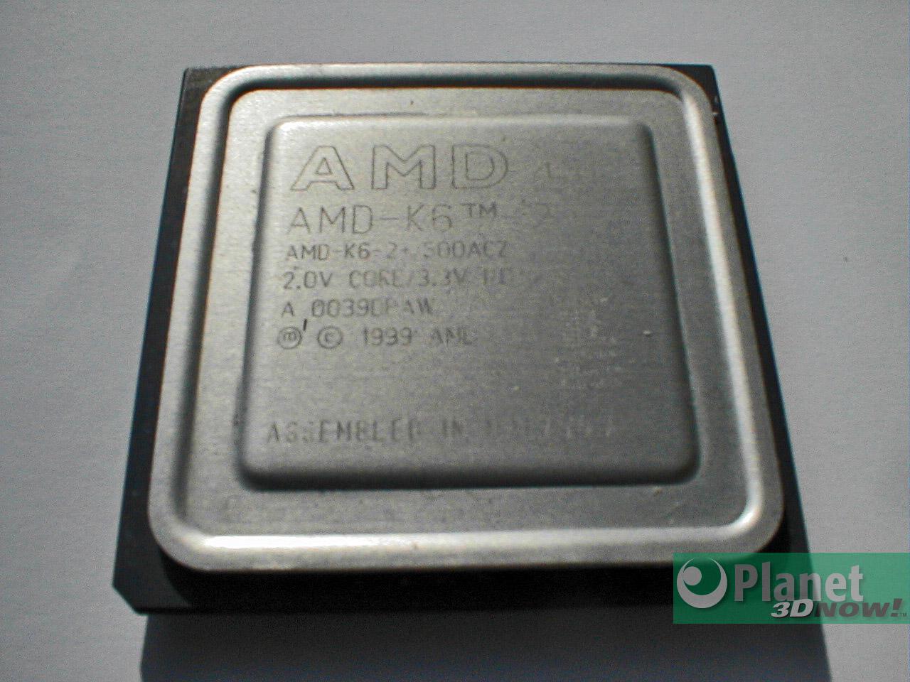 [07/05/2009] AMD K6-2+ 500 - Oberseite