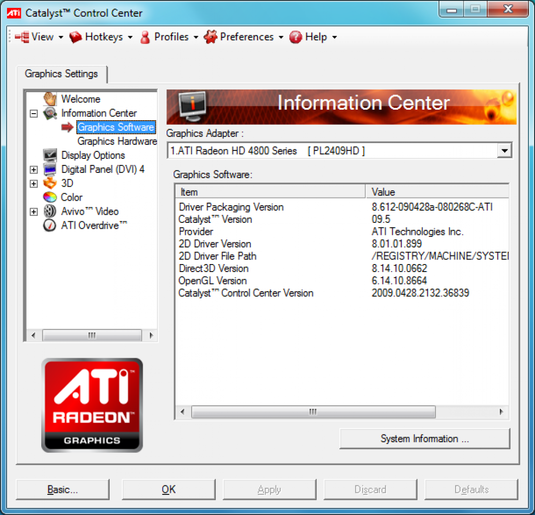 [20/05/2009] Grafikkarten-Treiber Catalyst 9.5 WHQL im Test 