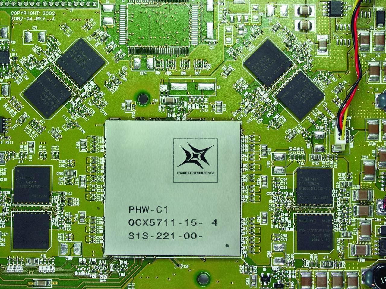 [13/05/2009] Matrox Parhelia-512: Impressionen von der Grafikkarte (2)