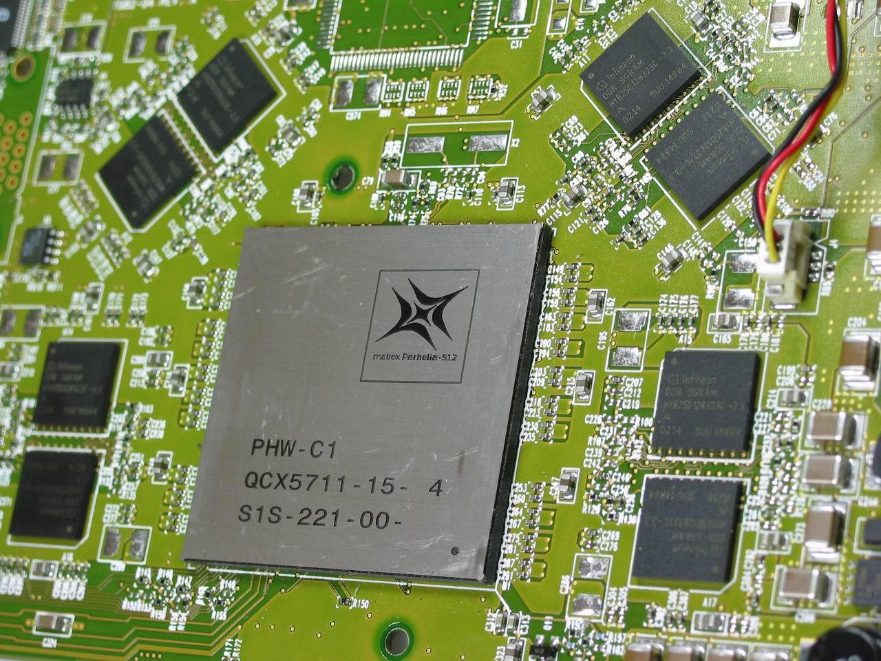 [13/05/2009] Matrox Parhelia-512: Impressionen von der Grafikkarte (5)