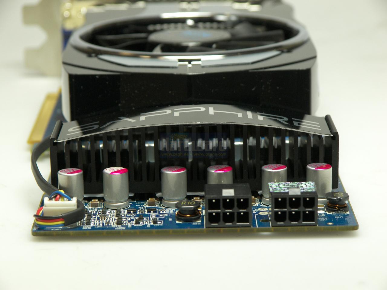 [22/05/2009] Sapphire Radeon HD 4890 Vapor-X: die Rückseite, Stromversorgung