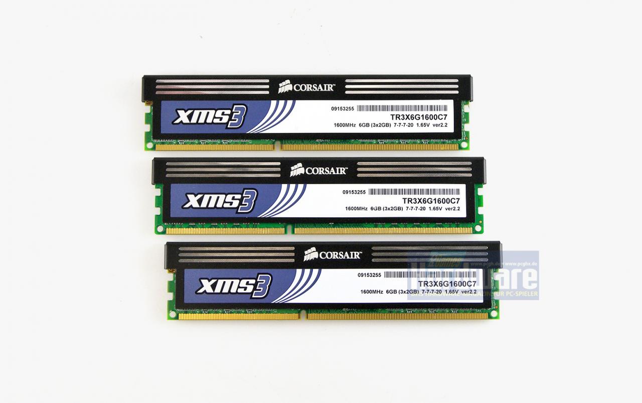[06/05/2009] DDR3: Corsair TR3X6G1600C7