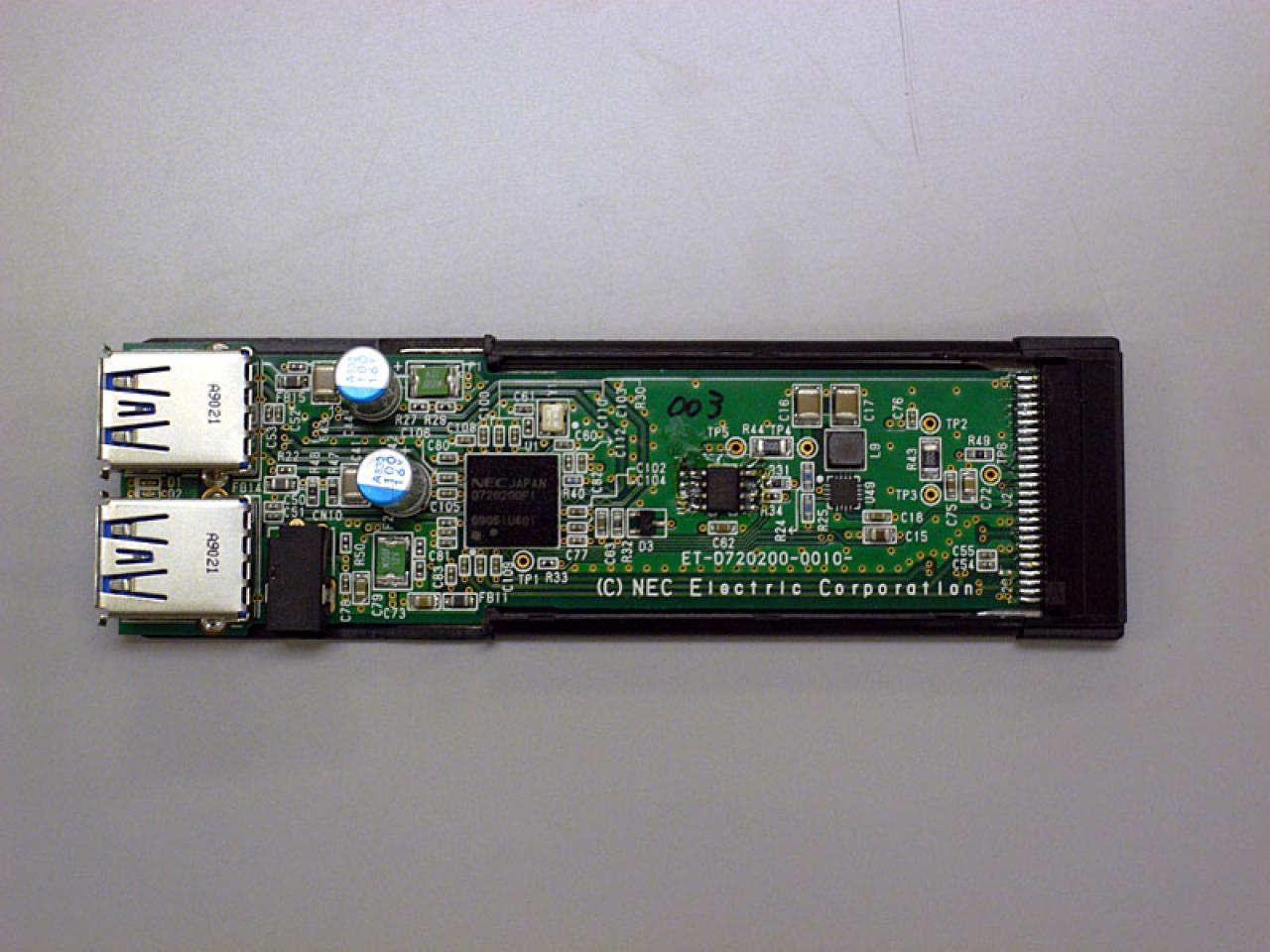 [18/05/2009] Erste USB-3.0-Controller-Karten wurden bereits von NEC vorgestellt. (2)