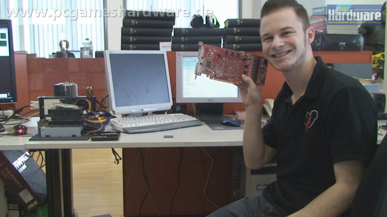 [05/05/2009] Video: Marc Sauter hat Spaß mit einer Radeon X2