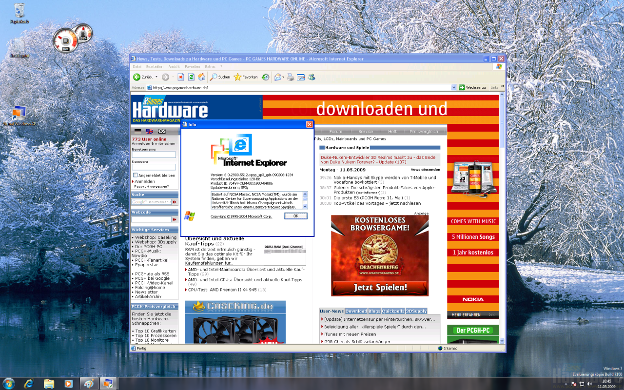 [14/05/2009] Windows 7: XP Mode Beta und Virtual PC Beta (14)