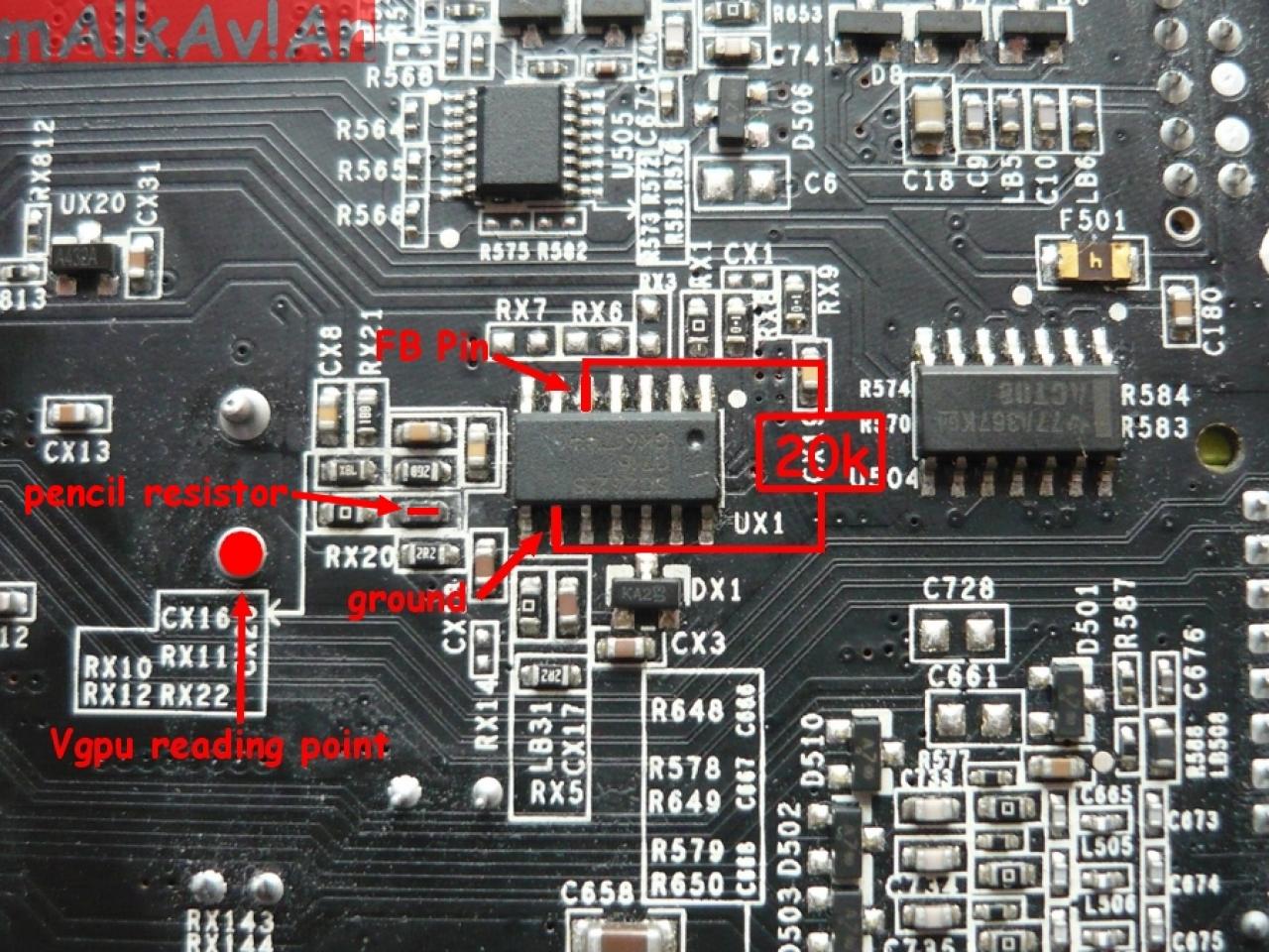 [02/05/2009] PCGH Extreme: Volt-Mods für Grafikkarten (4)