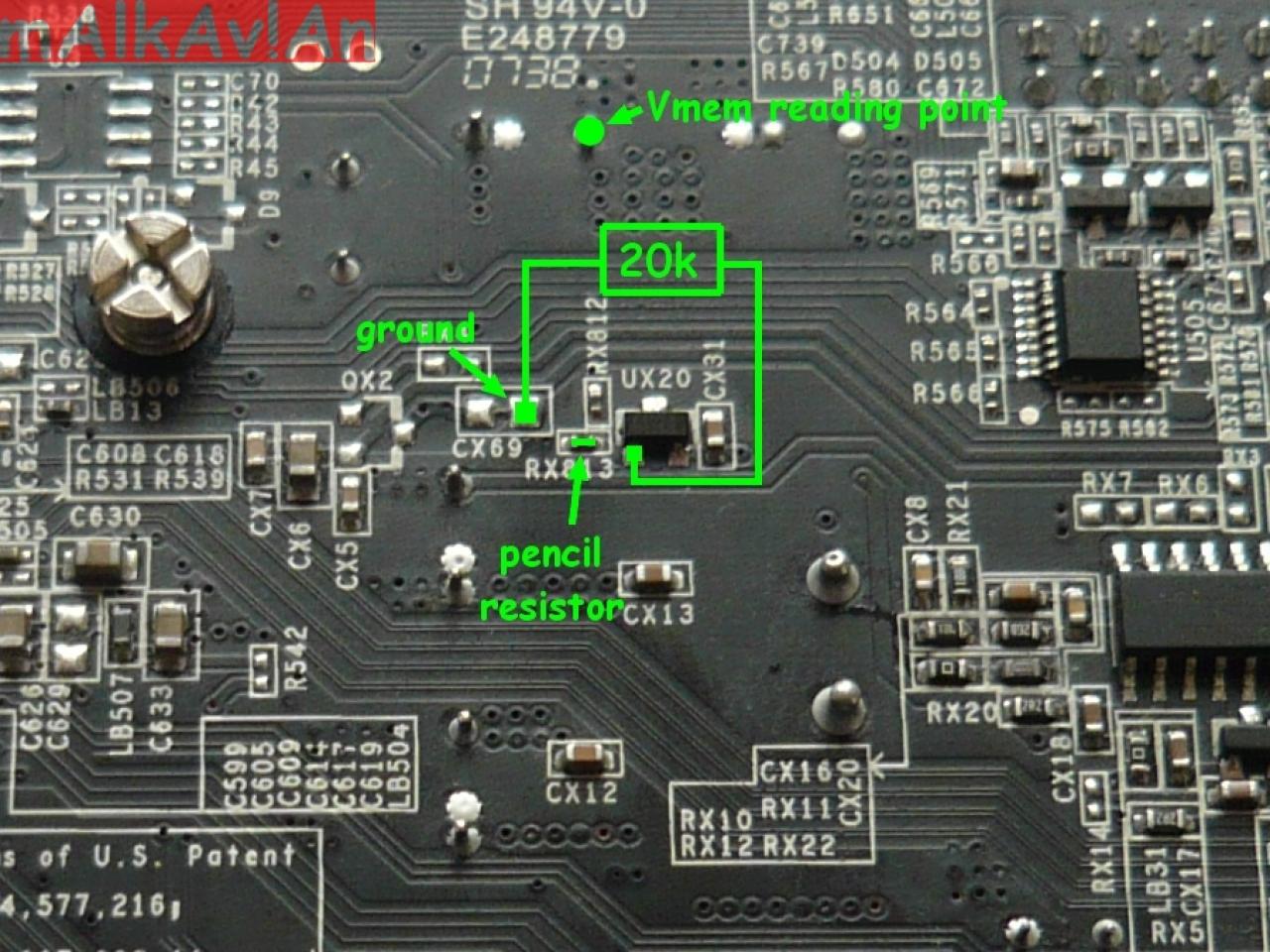[02/05/2009] PCGH Extreme: Volt-Mods für Grafikkarten (5)