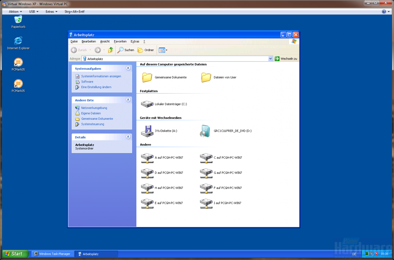 [14/05/2009] Windows 7: Virtual XP Mode im Test (2)