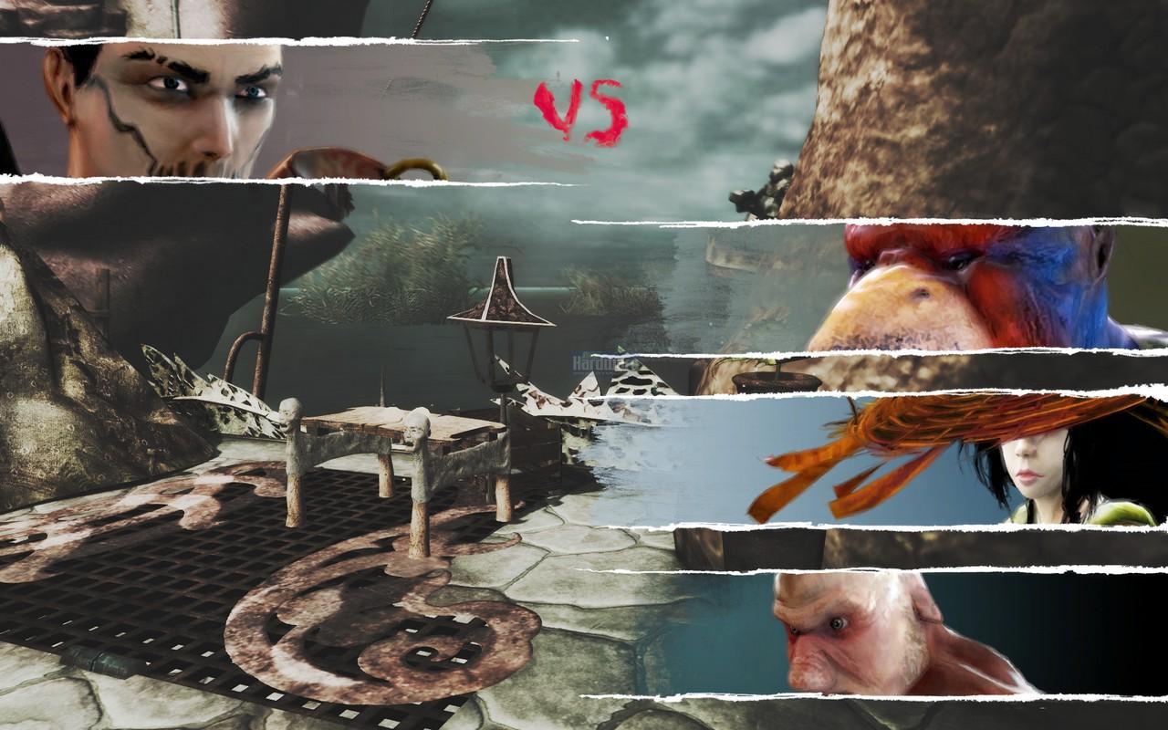 [05/05/2009] Zeno Clash: Die einleitende VS-Einblendung vor einem Kampf
