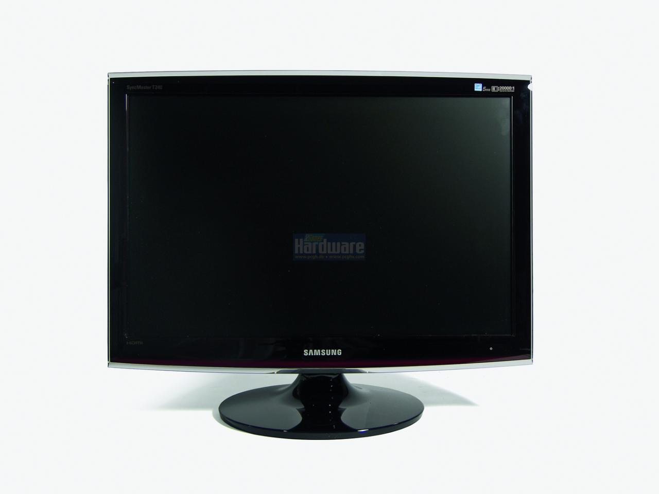 [29/06/2009] Vergleichstest 24-Zoll-LCDs: Samsung Syncmaster T240