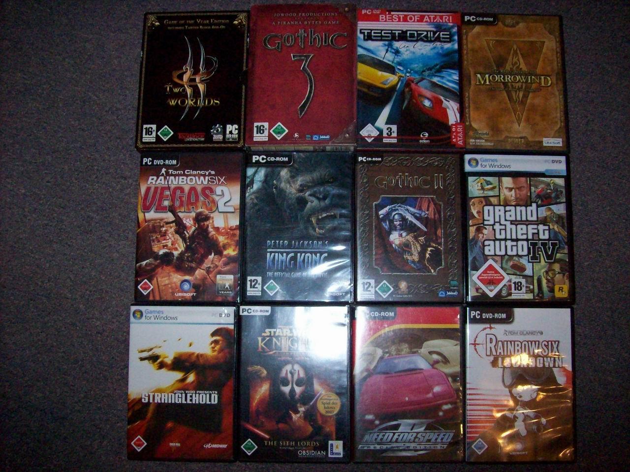 [29/06/2009] Legendäre Spiele und ihre Verpackungen aus der PCGH-Community (2)