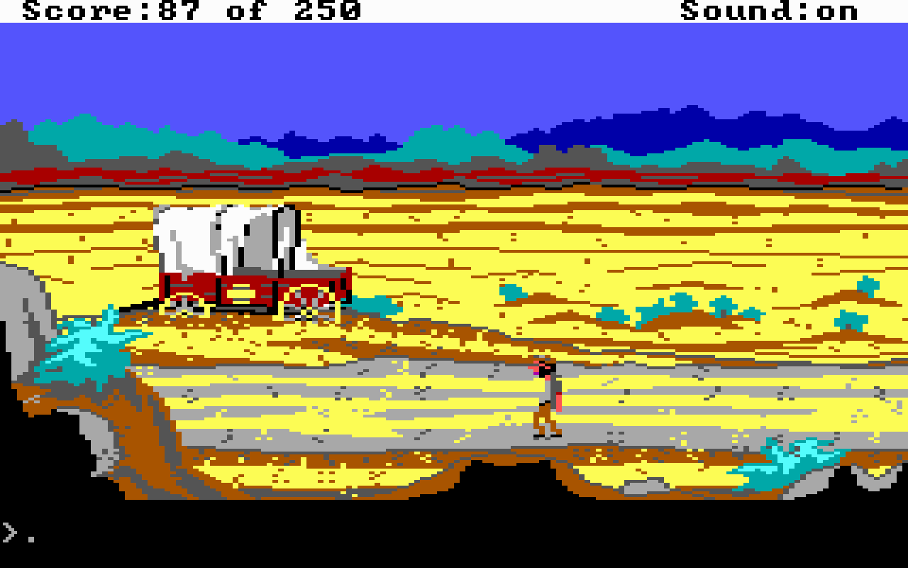 [24/06/2009] Gold Rush!, 1988: Drei Lösungswege für Langzeitmotivation und AGI-Engine von Sierra.