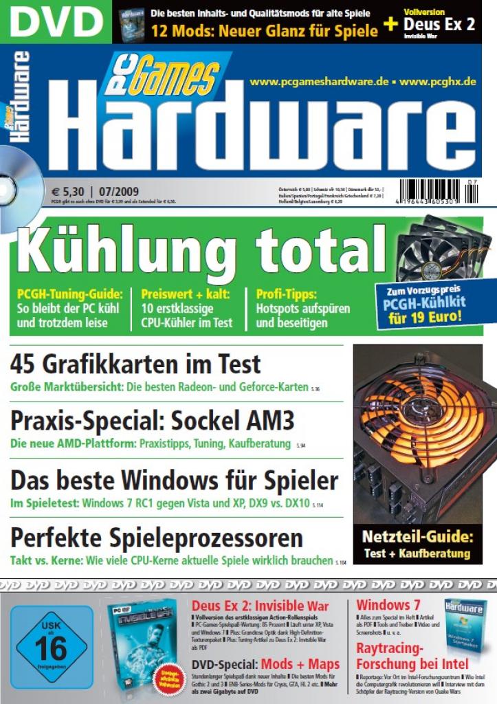 [03/06/2009] PC Games Hardware, Heftausgabe 07/2009, DVD-Cover