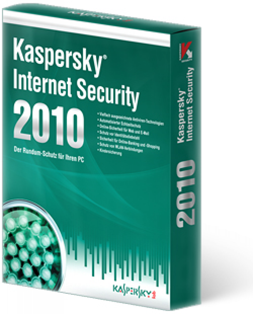 [29/06/2009] Kaspersky Internet Security 2010 (KIS): Verkaufsbox