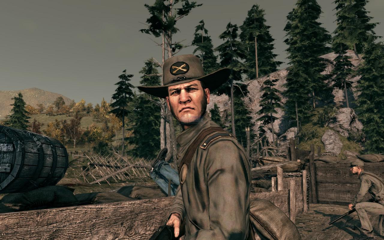 [16/06/2009] Call of Juarez - Bound in Blood: Ein Südstaaten-Soldat