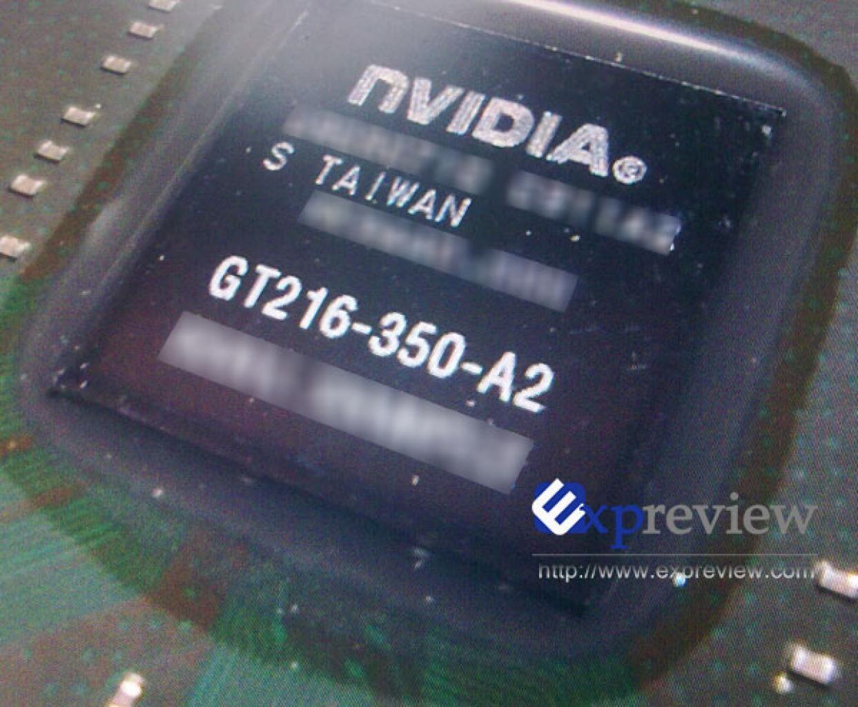 [30/06/2009] GT220, Codename GT 216: Die-Shot des neuen 40-Nanometer-Chips für Nvidias neue Einsteigerkarten.