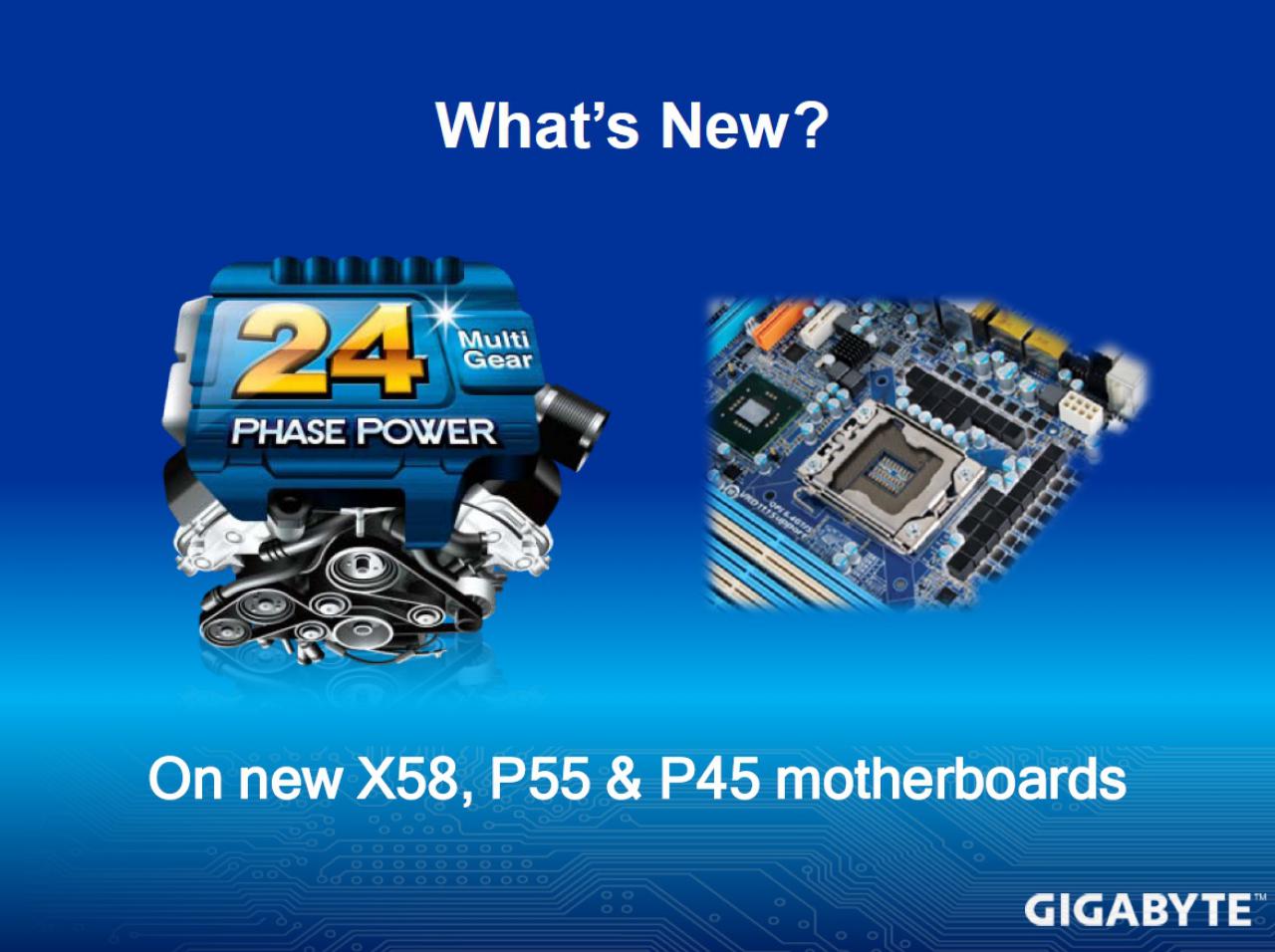 [11/06/2009] Gigabytes P55-Mainboards für Core i5/Lynnfield (1)