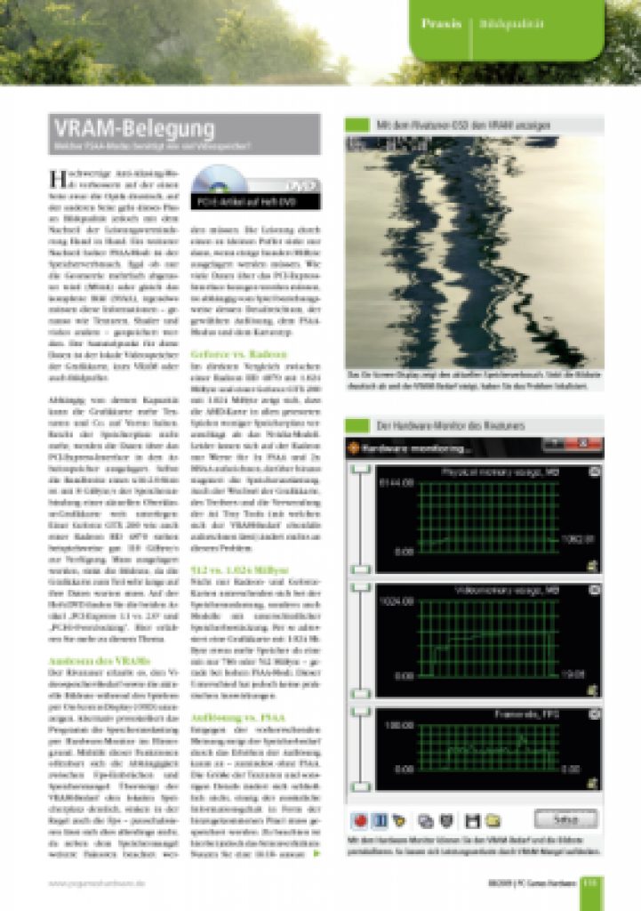 [23/06/2009] PCGH 08/2009: Mega-Special Bildqualität