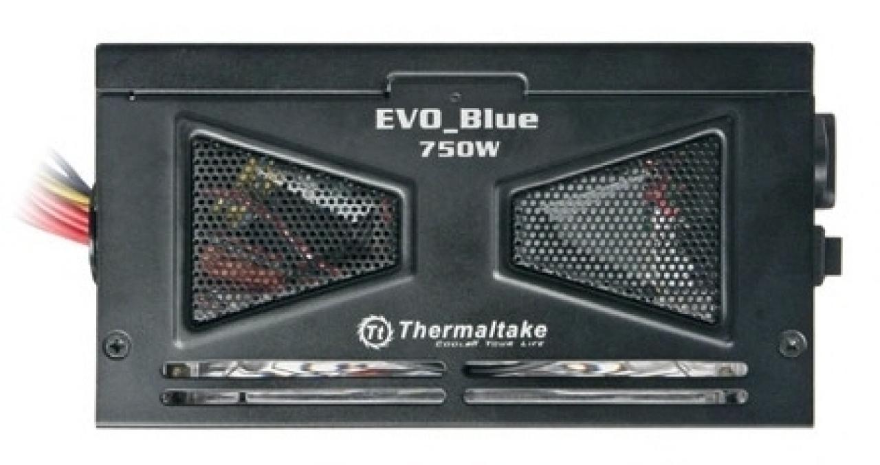 [13/06/2009] Thermaltake bringt unter dem Namen Evo_Blue drei neue Netzteile mit wahlweise 550, 650 oder 750 Watt auf den Markt. (4)