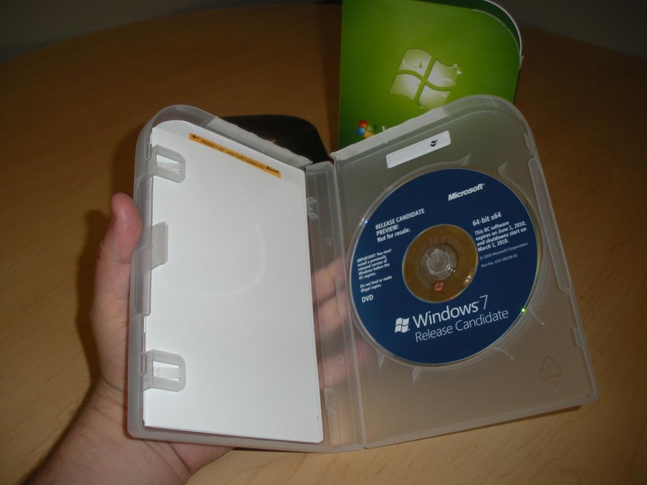 [24/06/2009] Neue Bilder der Windows 7 Retail-Verpackungen