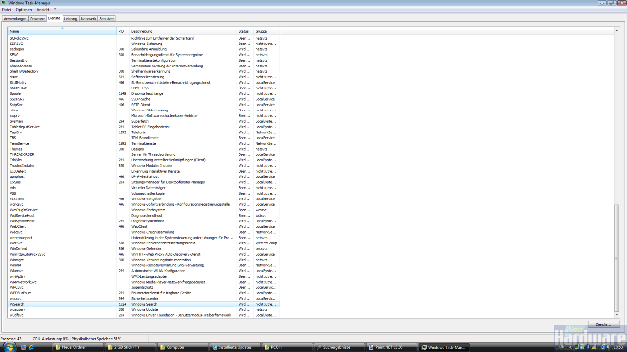 [05/06/2009] Windows Search 4.0 bereits integriert