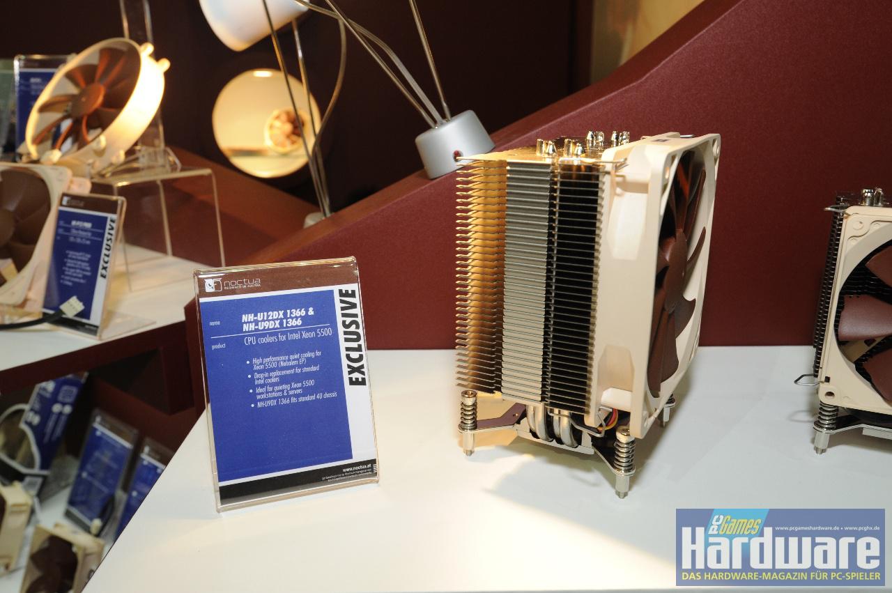 [10/06/2009] Noctua NH-U12DX 1366 und NH-U9DX 1366 auf der Computex