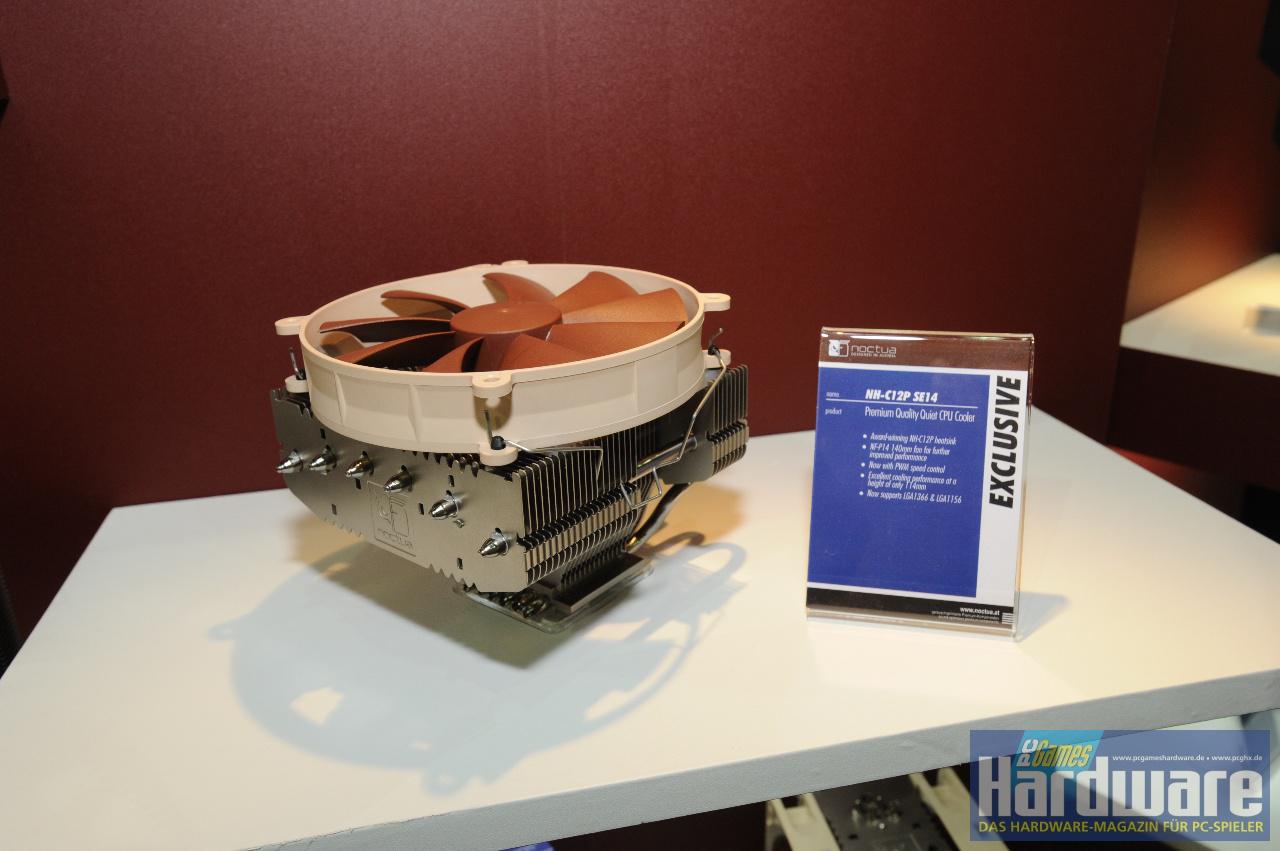 [10/06/2009] CPU-Kühler Noctua NH-C12P SE14 auf der Computex