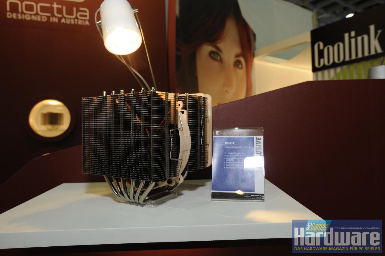 [10/06/2009] CPU-Kühler Noctua NH-D14 auf der Computex