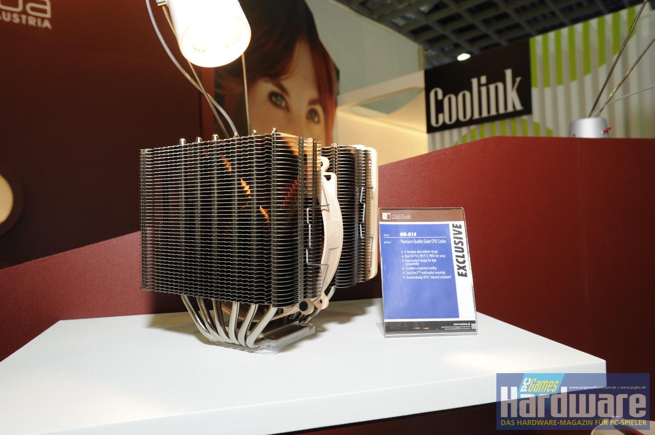 [10/06/2009] CPU-Kühler Noctua NH-D14 auf der Computex