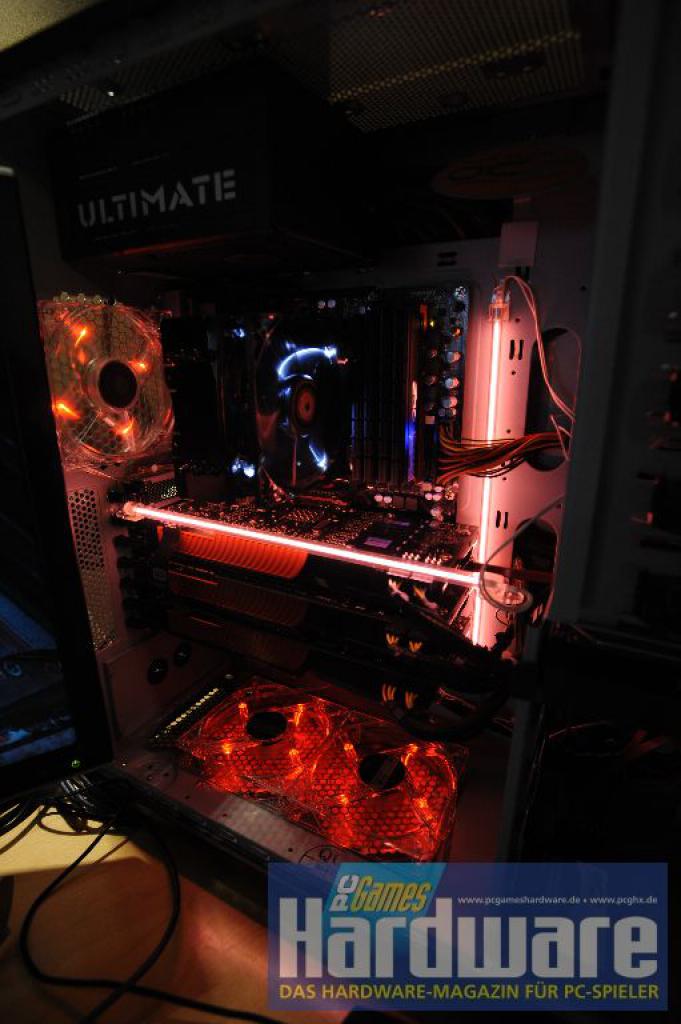 [04/06/2009] Evga P55-Platine im Betrieb