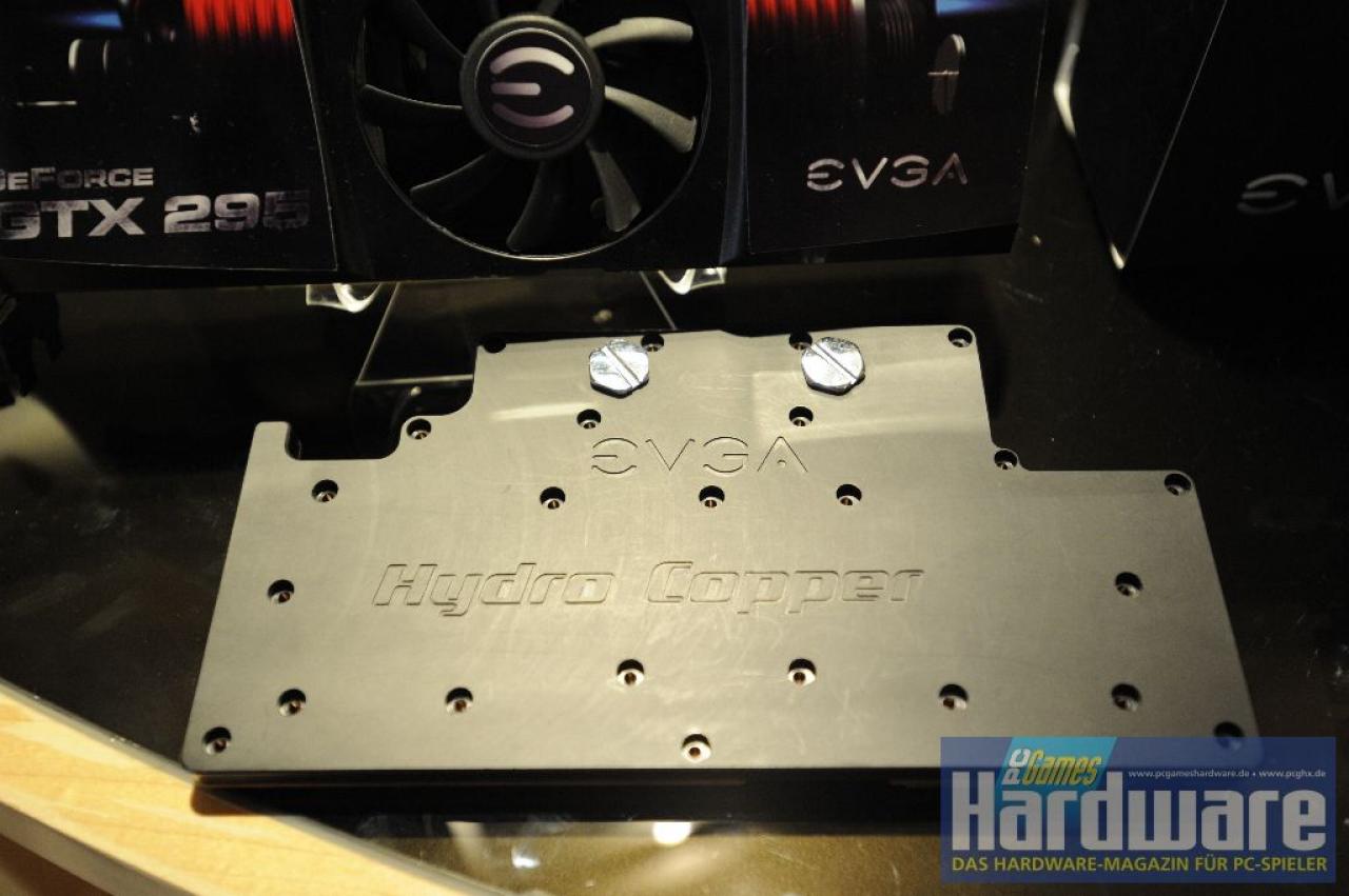 [04/06/2009] Wasserkühler für Evga Geforce GTX 295 (Single-PCB)