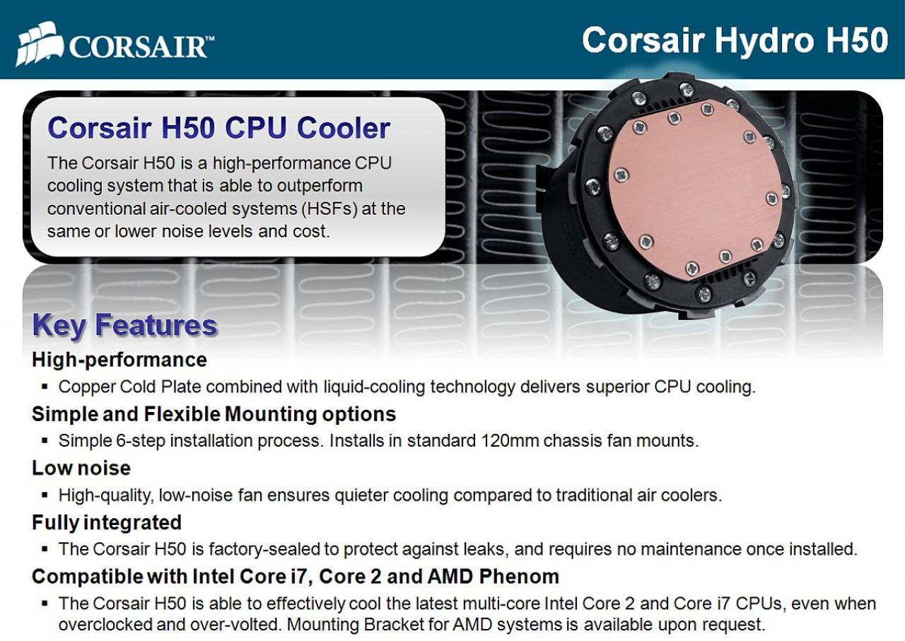 [16/06/2009] Corsair Hydro 50 (1)
