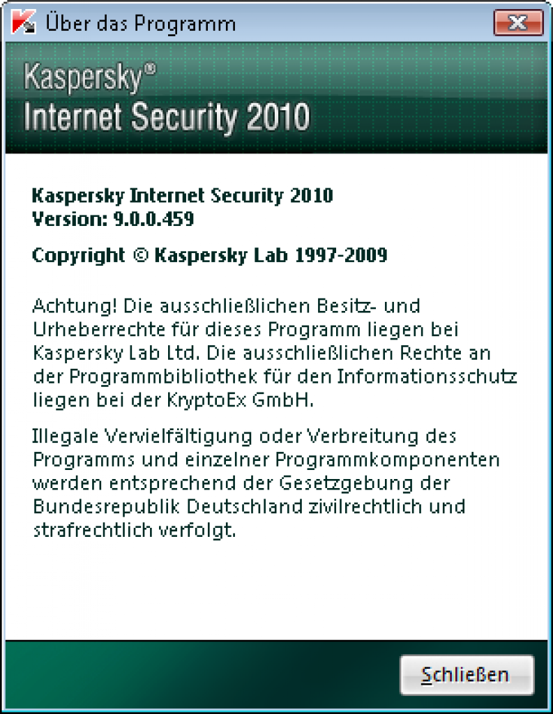 [29/06/2009] Kaspersky Internet Security 2010 (KIS) (1)