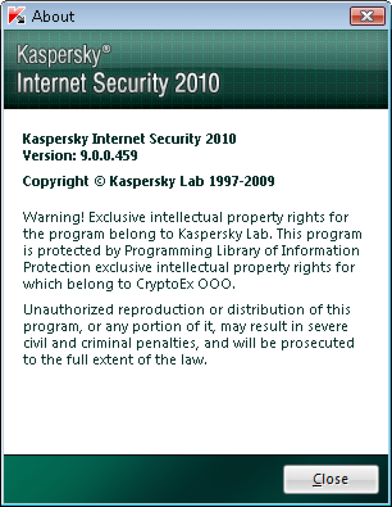 [29/06/2009] Kaspersky Internet Security 2010 (KIS) (8)
