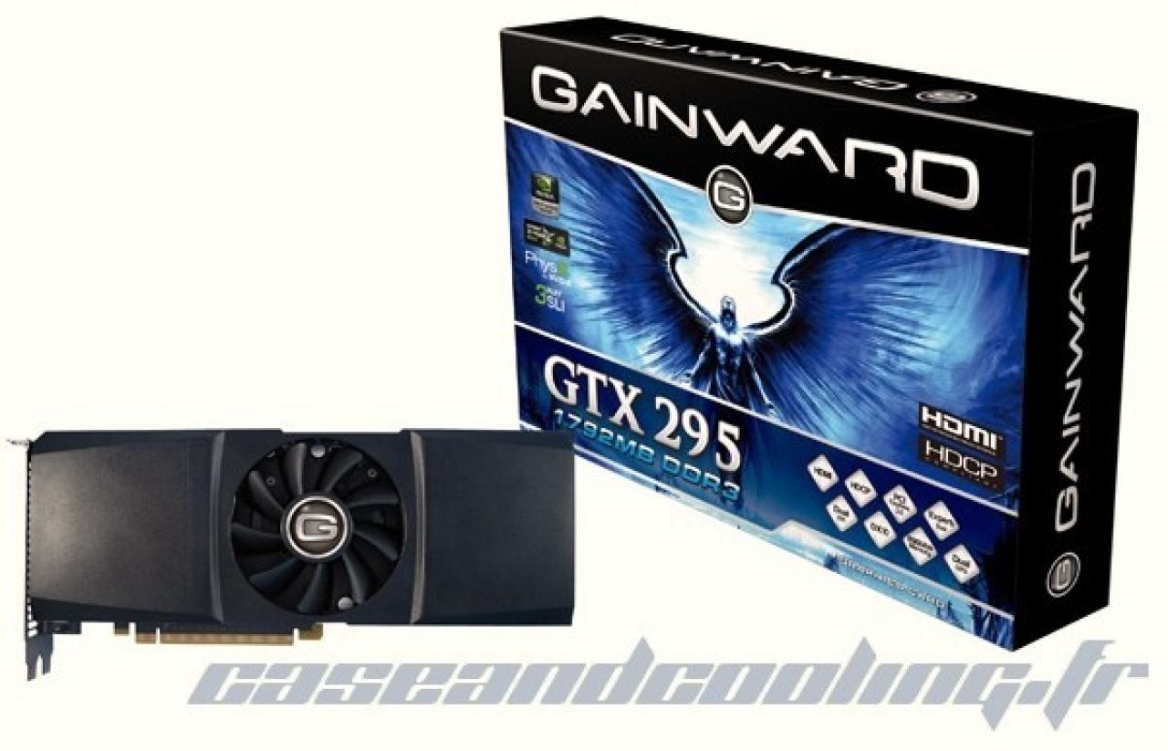 [17/06/2009] Nackte Gainward Geforce GTX 295 im Single-PCB-Layout