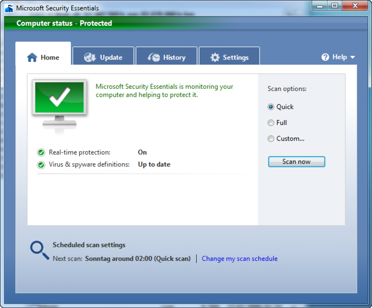 [24/06/2009] Microsoft Morro: Beta-Version bei AV-Test.org getestet. Hier: Main-Page unter Windows 7