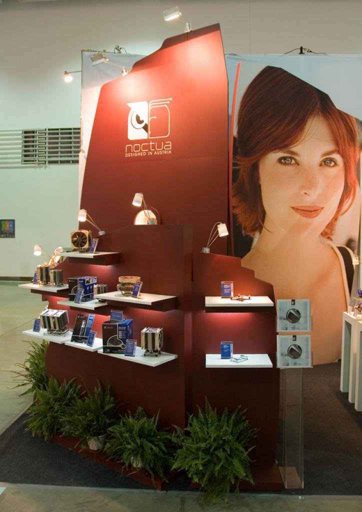 [09/06/2009] Noctua-Stand auf der Computex